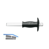 BETA Flachmeiel mit Handschutz flachoval Schneidenbreite 26 mm Lnge 235 mm