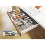 BLUM ORGA-LINE Facheinteilung Set ZSI.XXXFI2N, Nennlnge 550 mm