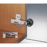 BLUM CLIP top Glastrscharnier 94, gerade, mit Feder, Schrauben
