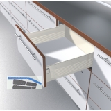 BLUM METABOX H Zarge 320 Schraubversion, Teilauszug, NL 550, cremewei