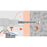 Nageldbel 5x 50 Senkkopf mit Schraube verzinkt