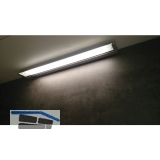 Unterbauleuchte Erla LED, 8,4W, L 580mm, B 90mm, H 30mm, warmwei, Alu