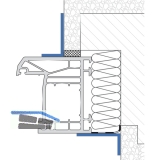 Winkelprofil 20x20x2,5 PVC wei fr Anschlussfuge und Eckverbindung