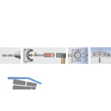 FISCHER SCH SChelle fr  16-23 halogenfrei Nylon grau RAL7035