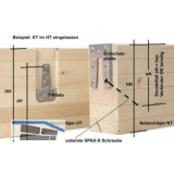 SIMPSON Hirnholzverbinder ETB 230-B Aluminium mit Zulassung
