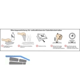 Klebesockel fr Kabelbinder 3.6 mm mit Sonderkleber aus Acrylat