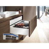 BLUM LEGRABOX pure SET H K, TIP-ON, 40kg, NL 400, Oriongrau