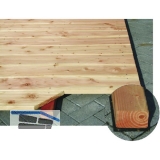 Loftis Profilunterlage fr Terrassenbden 77x8x2300 mm