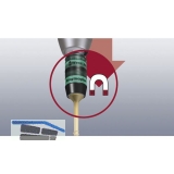 WERA Universalhalter Rapidaptor 887/4RR mit Ringmagnet 1/4\&quote;sechskant 57 mm