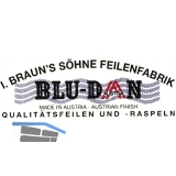 BLU-DAN Schnellspann-Feilenheft PVC 80 mm