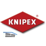 KNIPEX Przisions Elektronik Greifzange DIN 9655 flach runde Backen 135 mm