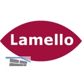 LAMELLO Haftlamellen- K 20, 60 x 24 mm, Strke 4.5, Kunststoff schwarz