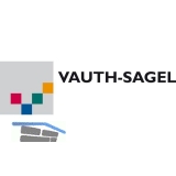 VAUTH-SAGEL HSA PREMEA Artline Korb KB300, silberfarbig/MDF grau/Glas satiniert