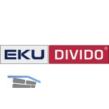 EKU DIVIDO Dichtungsprofil, 17 x 11 mm Kunststoff grau