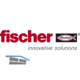 FISCHER FGRS Plus Spannbereich 56- 63 mm M8/M10 Gelenkrohrschelle einteilig