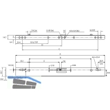 ACCURIDE 633XX Aufsteckwinkel, Lnge 496, 8 mm