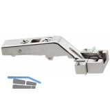 BLUM CLIP top 134 Alurahmen Zwischenscharnier, Zinktopf, 78Z550AT