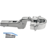 BLUM CLIP top BLUMOTION Alurahmenscharnier 95, 9,5mm, mit Feder, Schrauben