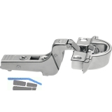 BLUM CLIP top BLUMOTION Alurahmenscharnier 95, 18 mm, mit Feder, Schrauben