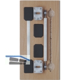 Plano Top &quote;Mega&quote; Ausrichtbeschlag, Flgelhhe 2100-2375 mm, Einzelverpackung
