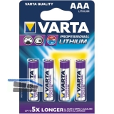 VARTA Batterie Professional Lithium LR03/AAA 1.5V (4St)