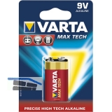 VARTA Batterie Max Tech 9 Volt (1St)