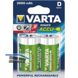 VARTA Batterie Power Akku HR20/D 1.2V 3000 mAh (2 St)