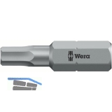 WERA Bit-Einsatz 840/1Z 1/4\&quote;sechskant 2.0/25 mm Innensechskant
