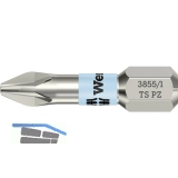WERA Bit-Einsatz Edelstahl 3855/1TS 1/4\&quote;sechskant PZ 1/25 mm Pozidriv
