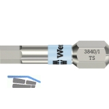 WERA Bit-Einsatz Edelstahl 3840/1TS 1/4\sechskant 4.0/25 mm Innensechskant