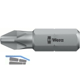 WERA Bit-Einsatz 851/1Z 1/4\&quote;sechskant PH 2/25 mm Phillips