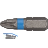 Bit-Einsatz mit Farbring 1/4\&quote;sechskant PZ 1 Lnge 25 mm