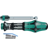 WERA Bit-Magazinhalter Kraftform Kompakt 22 Pozidrive/Torx 6-teilig