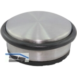 SECOTEC Bodentrpuffer - freistehend rund 95, 1,3 kg, H 45 mm Edelstahl geschl.