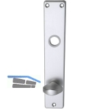 SCH-LINE LS EUROPA WC90 mm, m. Drehknopf u. VK-Loch, silber elox