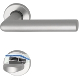 SCH - LINE Drckergt. SCH L - Form - auf Ros. WC, TS38 - 43, silber eloxiert