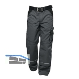 FRISTADS/KANSAS Bundhose Icon grau/schwarz Gr.52 65% PE/ 35% BW