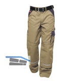 FRISTADS/KANSAS Bundhose Icon khaki/schwarz Gr.52 65% PE/ 35% BW