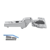 BLUM CLIP Standardscharnier 100, 9,5mm gekrpft, mit Feder, Schrauben