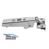 BLUM CLIP top 120 Alurahmenscharnier, Eckanschlag, 72T550A.TL, Zinktopf