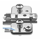 BLUM CLIP Kreuzmontageplatte, EXPANDO fr Zwillingsanschlag,Exzenter, D: 0 mm