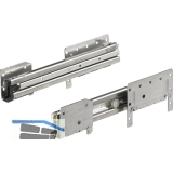 HETTICH SYSTEMA TOP 2000 Quadro Duplex 30 berauszug, ET 400 mm, Tragkraft 30 kg