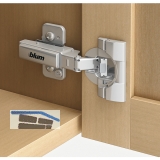 BLUM CLIP top BLUMOTION Profiltrscharnier 95, 9,5mm gekrpft, INSERTA