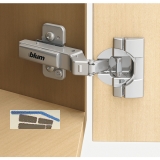 BLUM CLIP top BLUMOTION Winkelscharnier 30,aufschlagend, II, Schrauben 79B9556