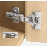 BLUM CLIP top BLUMOTION Winkelscharnier 20, aufschlagend, II, INSERTA