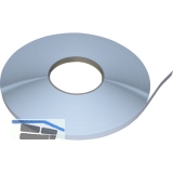Flachleiste auf Rolle mit Lippe 20mm wei, selbstklebend