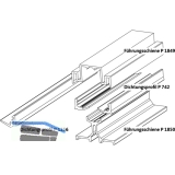 GU-937/934 HS Fhrungsschienen-Set oben P1850, L=3500 mm, silber eloxiert