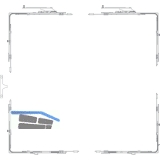 GU-966/150/200 mZ Grundkarton Scheren, Versatz 13 mm, rechts, Schema A-K