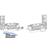 GU-966/150 mZ/oZ Grundkarton Laufschuhe, Schema A-K und C, rechts, 150 kg