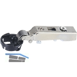 HETTICH INTERMAT Eckanschlag 9904-T1, KR-1, W. 95, Zinkdruckg.vern.